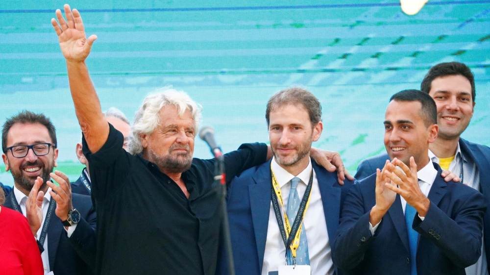 5 star movement photo for Santi op-ed Reuters