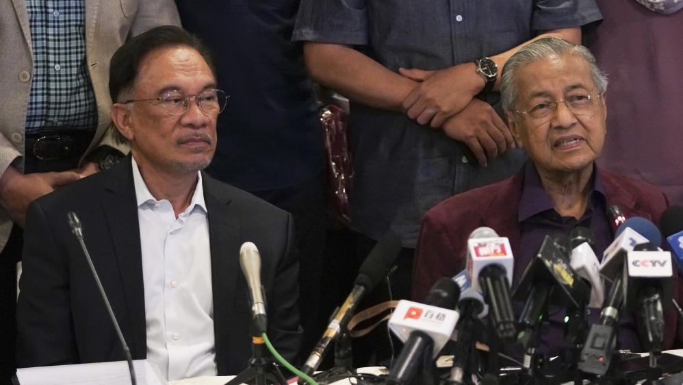 Anwar - Mahathir