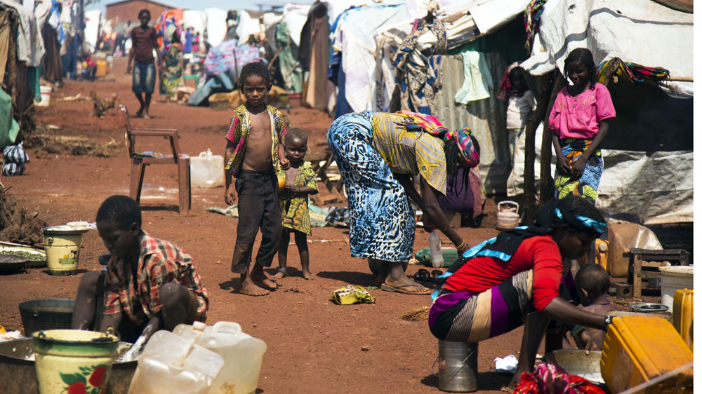 South Sudanese refugees