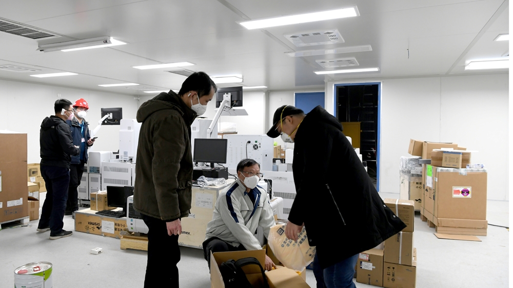 new hospital in wuhan feb 8