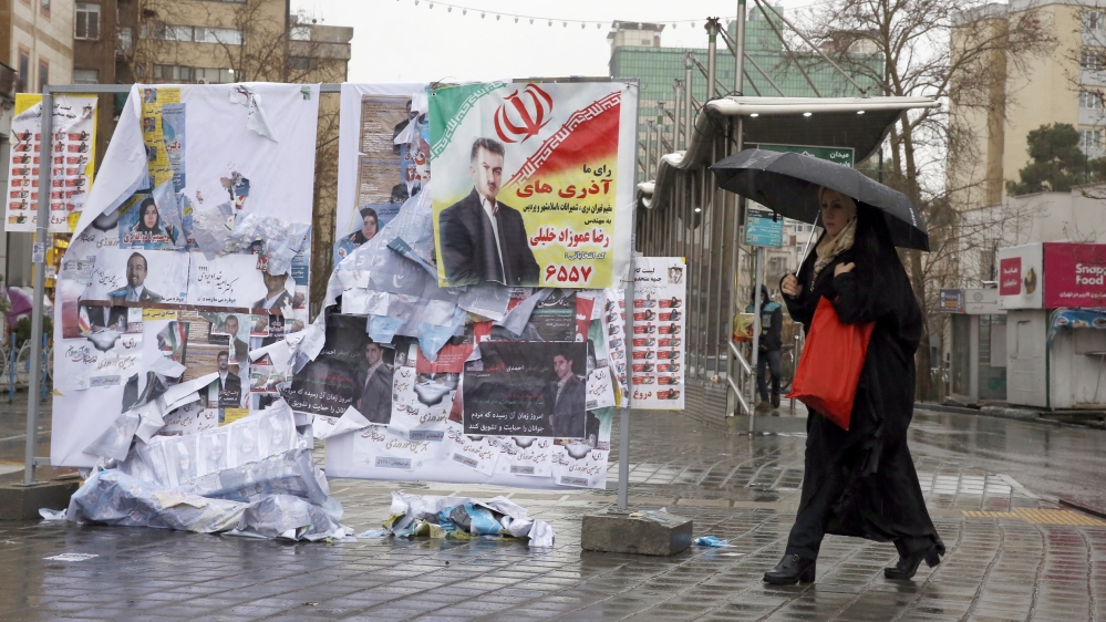 Parliamentary election in Iran - campaigns