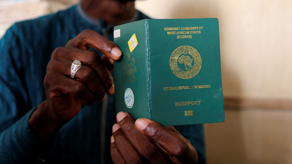 Nigeria passport