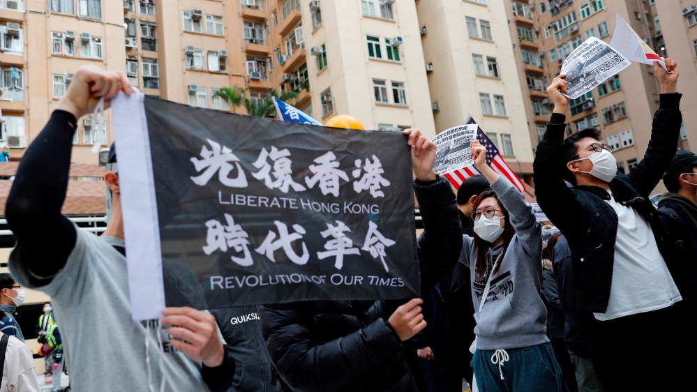 Hiong Kong Corvirus protest Reuters