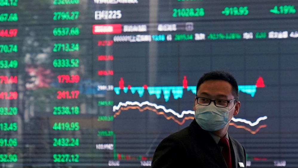 Asia stock markets virus