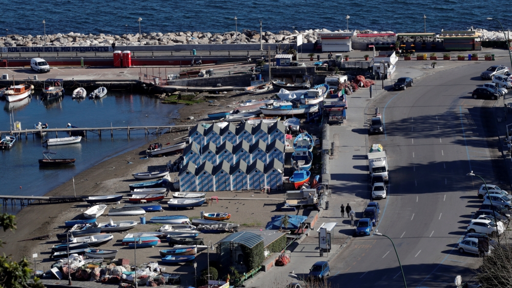 Day three of Italy''s nationwide coronavirus lockdown, in Naples