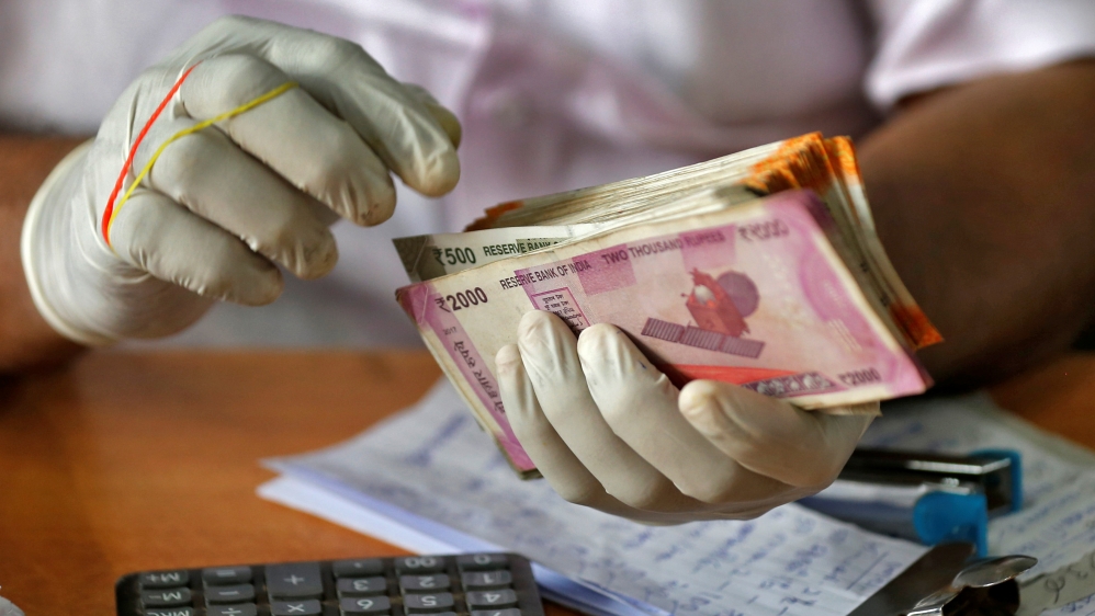 India currency coronavirus