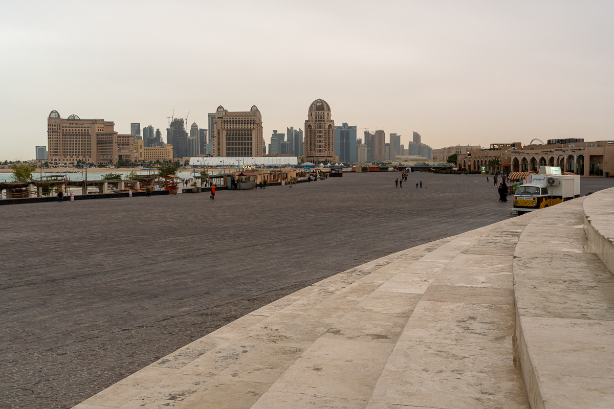 Qatar Corona [Sorin Furcoi/Al Jazeera]