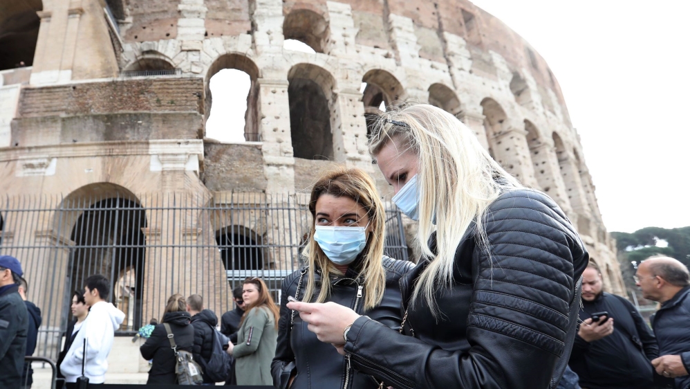 The coronavirus outbreak threatens to plunge both France and Italy