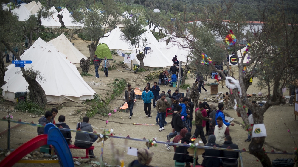 Greek Island Of Lesbos On The Frontline Of The Migrant Crisis