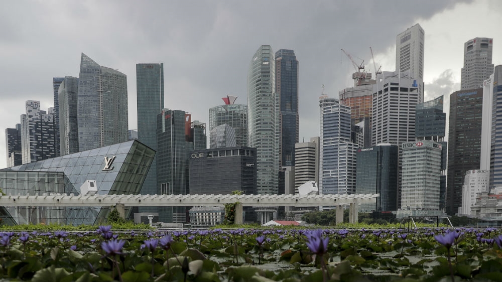Singapore skyline