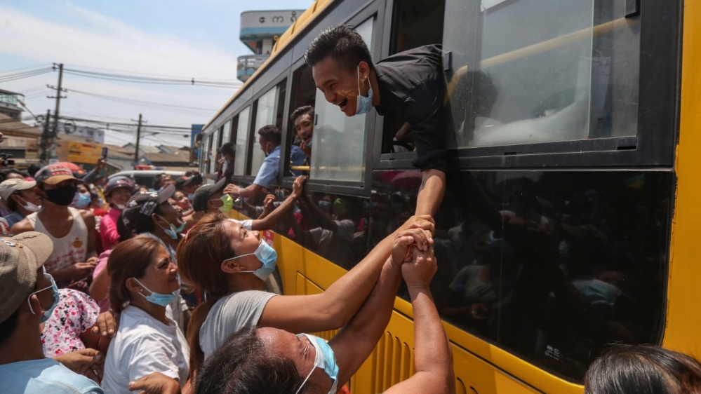 Myanmar prisoners 