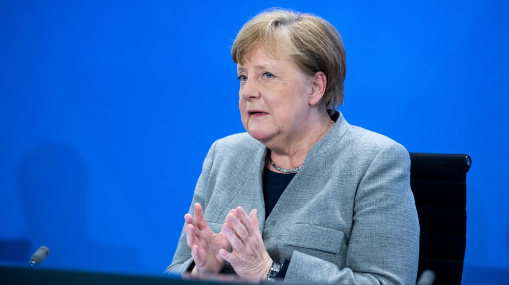 German Chancellor Angela Merkel