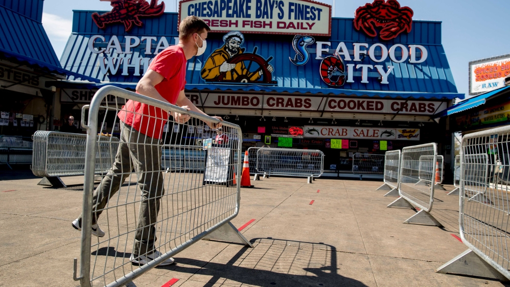 Washington, DC’s Fist Market was closed by city officials after large crowds gathered there