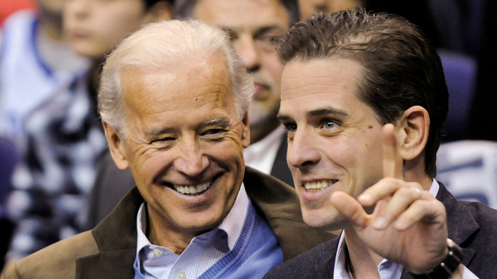 Joe Biden and Hunter Biden