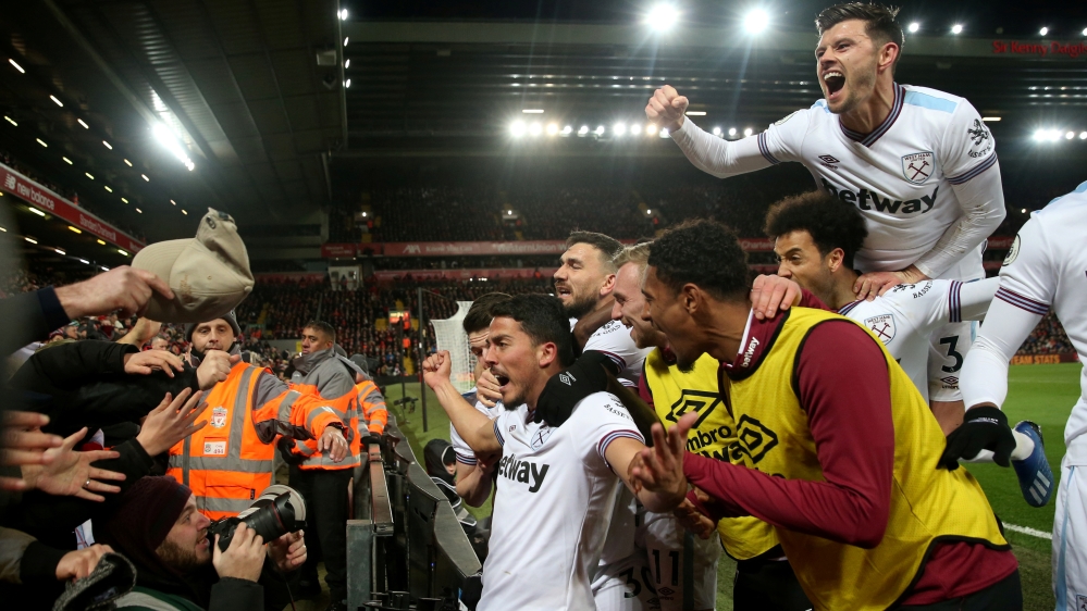 Premier League - Liverpool v West Ham United