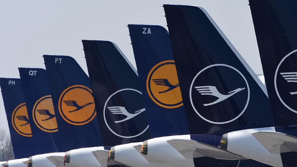 Lufthansa entry 