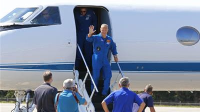 NASA astronauts Bob Behnken and Doug Hurley