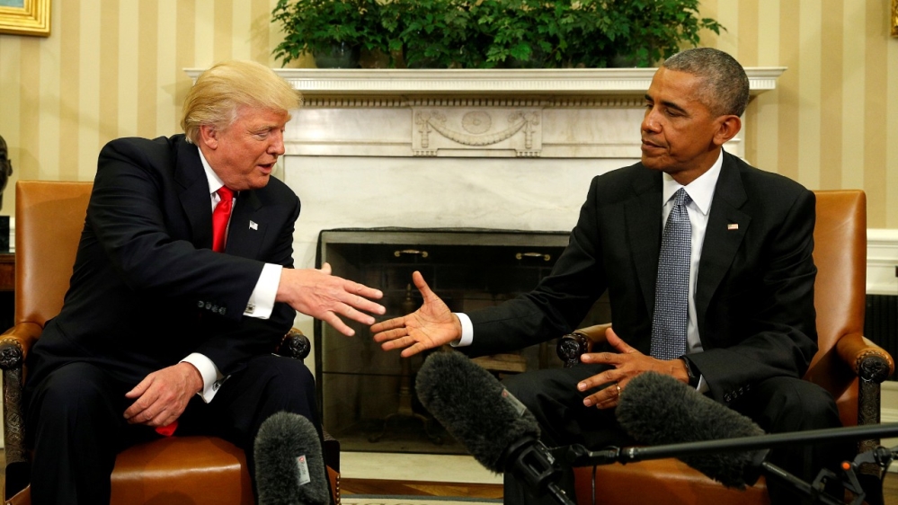 Obama - Trump