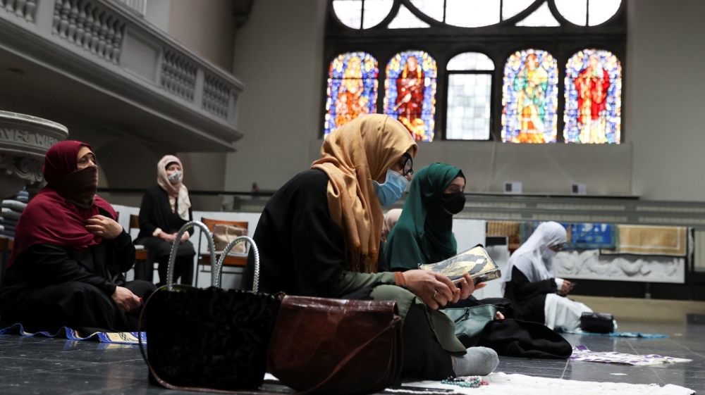 Berlin Church Muslim Prayer