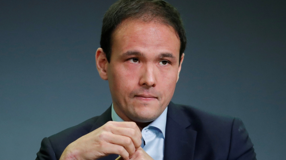 French Junior Minister for Digital Affairs Cedric O, attends the GovTech Summit 2019 in Paris