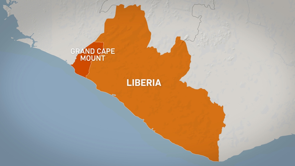Grand Cape Mount County, Liberia map