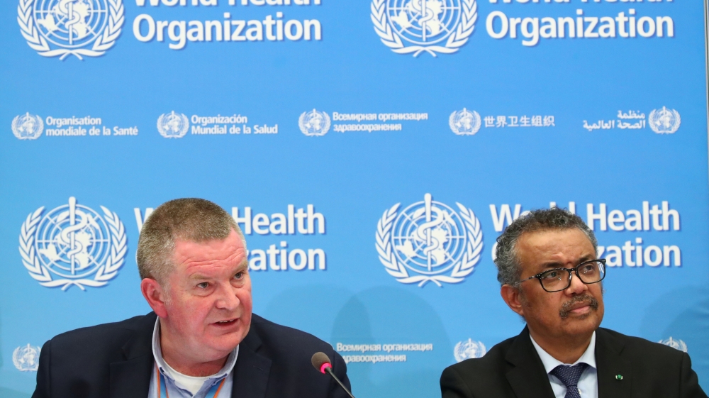 WHO news conference on the novel coronavirus (COVID-2019)