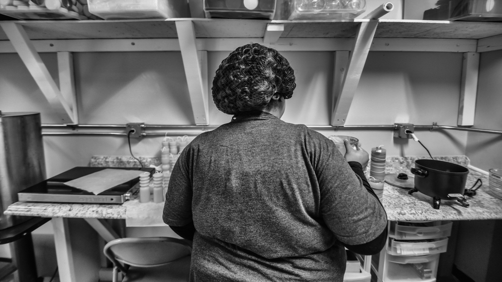 Human trafficking survivors are given part-time employment at Hon’s Honey at the Well