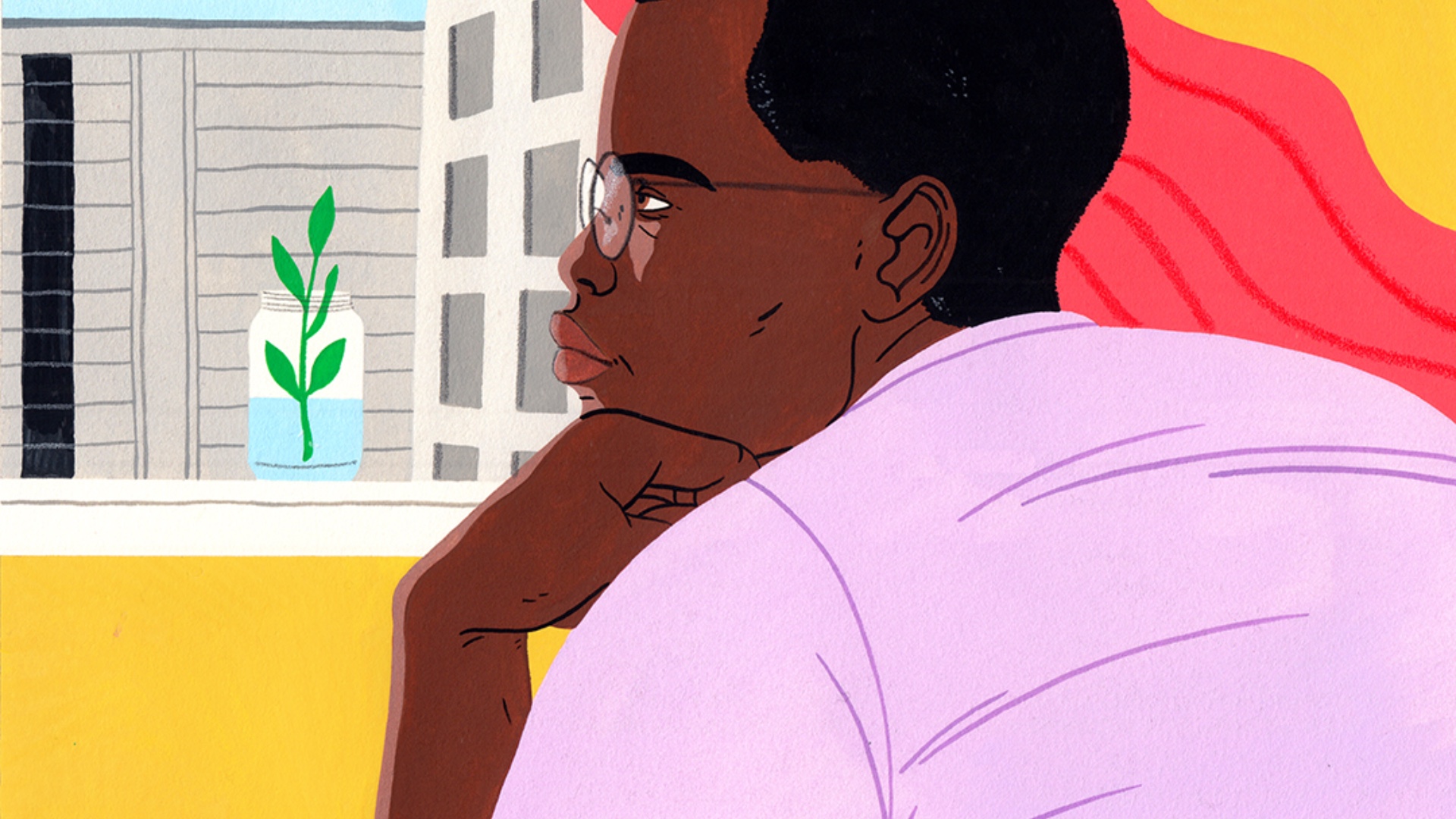 Ahmed Zaha - [Illustration by Laura Callaghan]