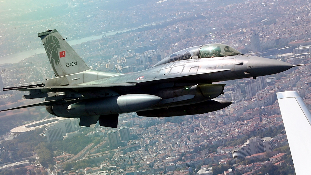 Turkish army jet