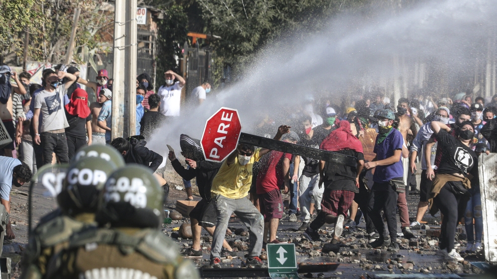 Chile hunger protests AP Photo