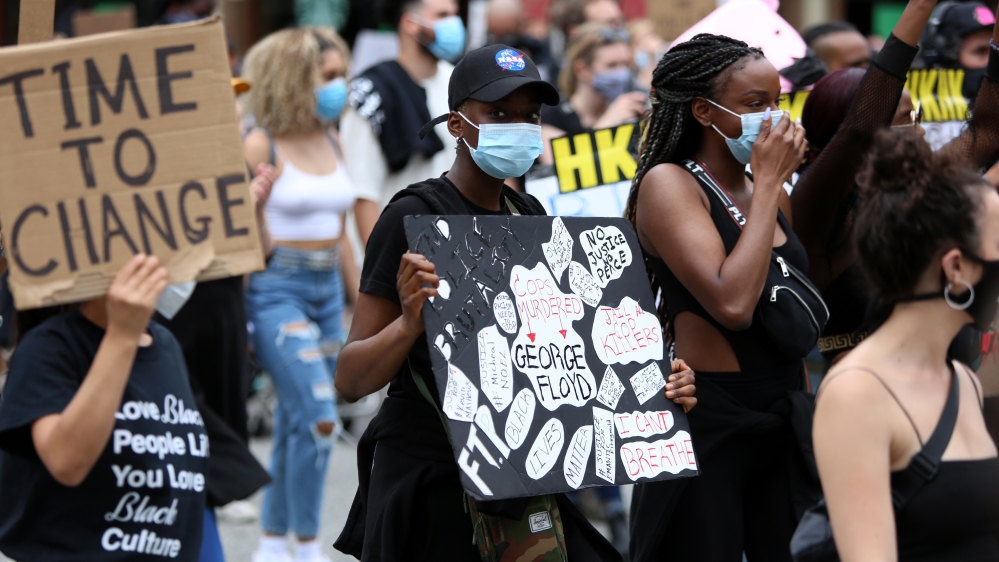 Juneteenth rally in Canada