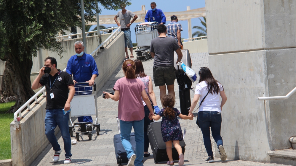 Two-way scheduled flights resumed at Beirut’s Rafic Hariri Airport on July 1 [Anadolu]