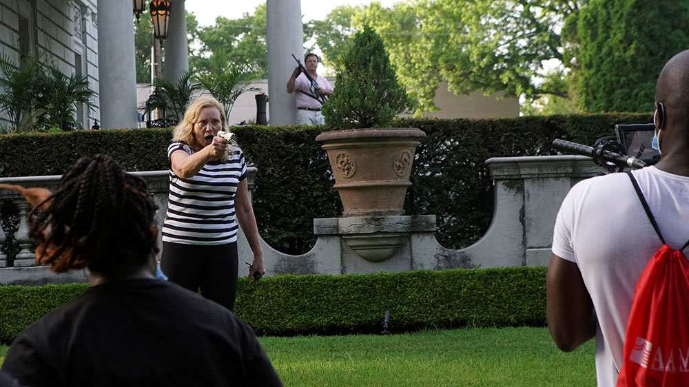 Patricia and Mark McCloskey