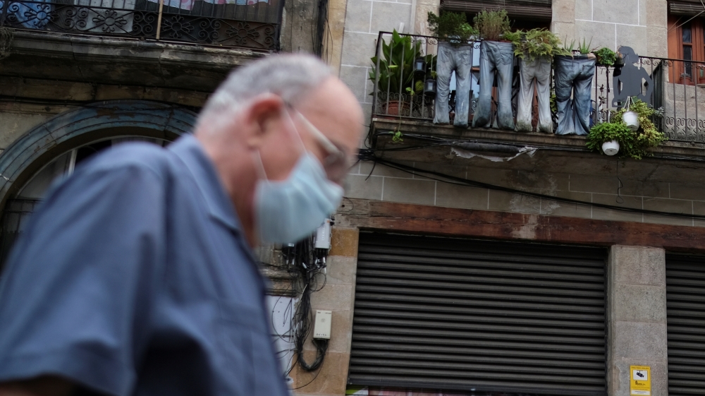 Spread of the coronavirus disease (COVID-19) in Barcelona