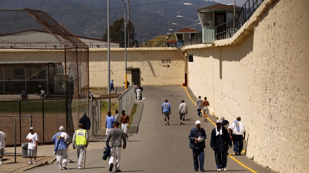 San Quentin State Prison is overcrowded and operating at 113 percent capability