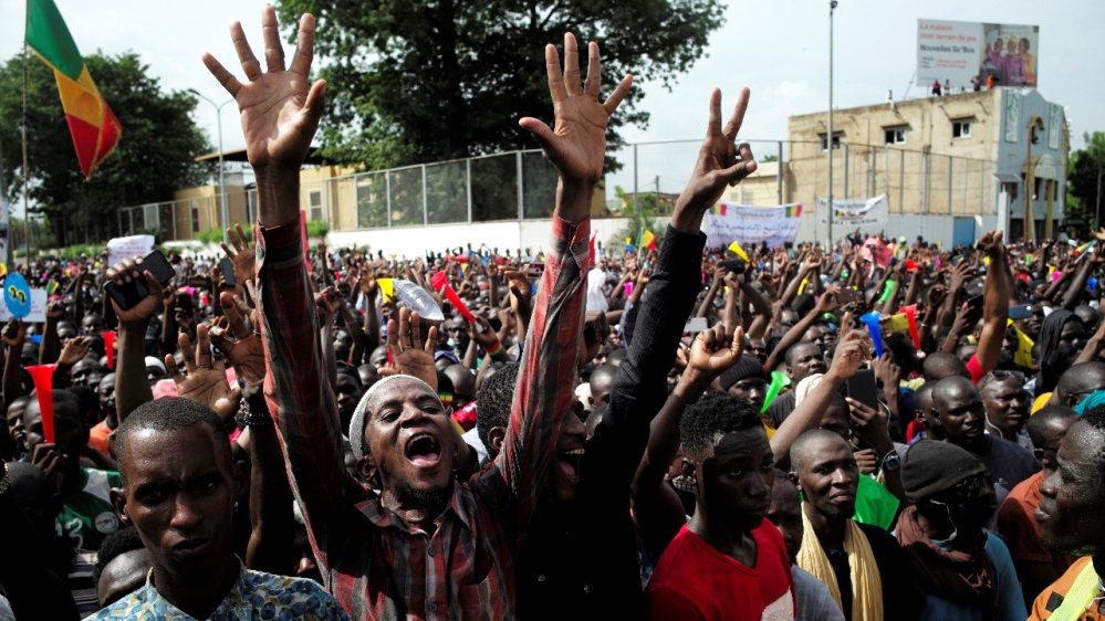 Thousands of demonstrators took to the streets on July 10