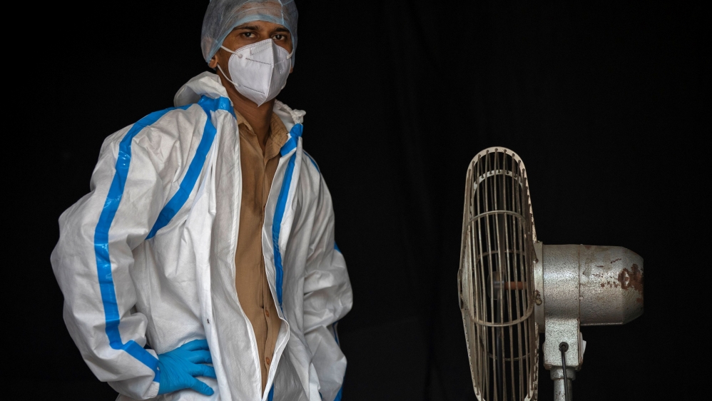 The spread of the coronavirus disease (COVID-19) in New Delhi