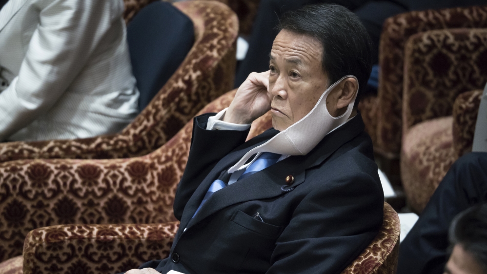 Japanese Prime Minister Abe Attends Diet Amid The Global Coronavirus Pandemic