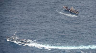 Ecuador chinese fishing fleet