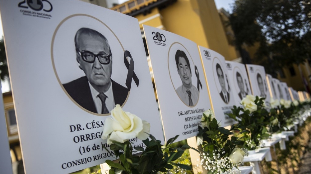 PERU - HEALTH - VIRUS - DOCTORS - TRIBUTE