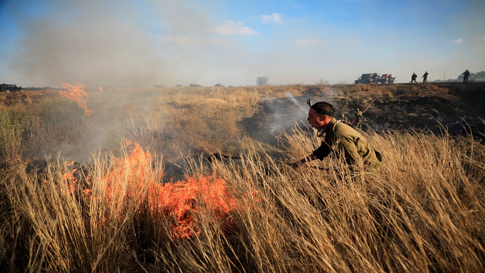 Israel fires