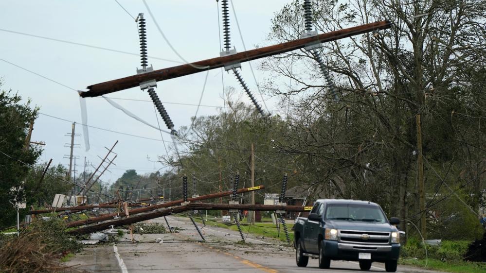 Hurricane Laura aftermath