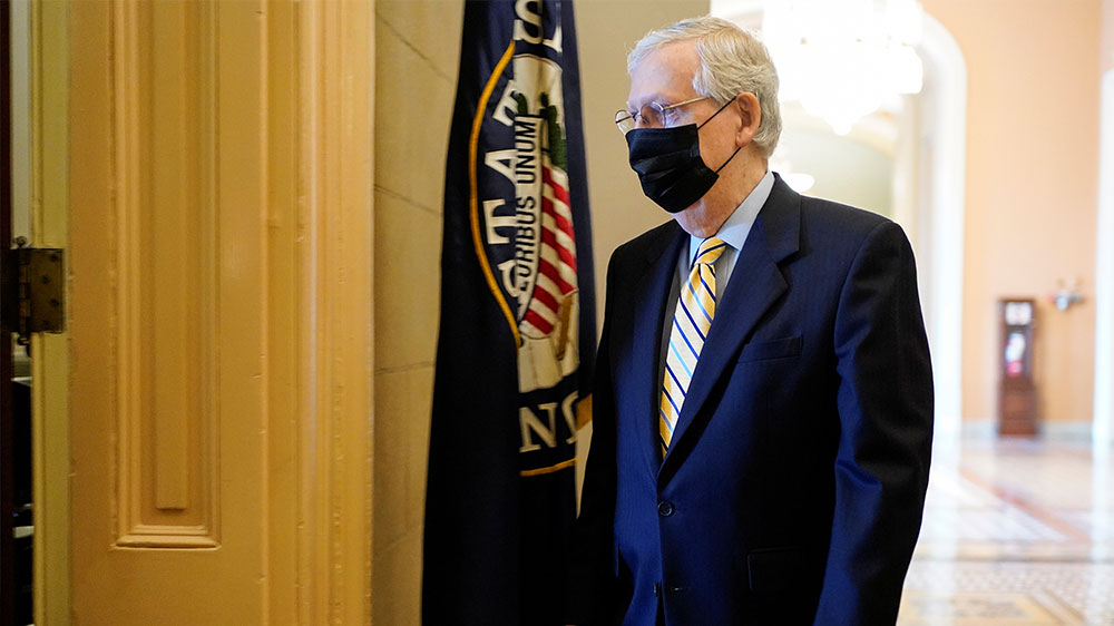 Mitch McConnell doesn't have the votes to pass virus aid in Senate