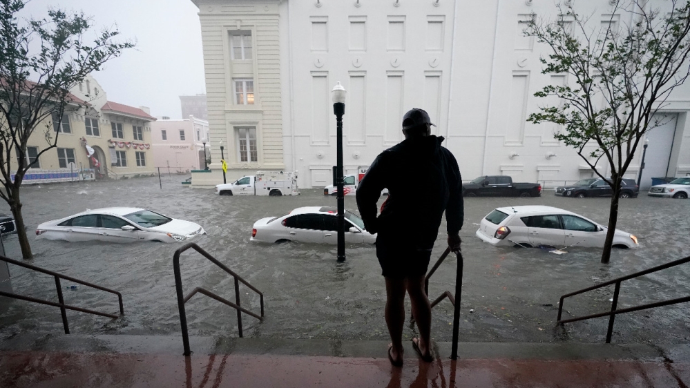 Hurricane Sally US Pensacola Florida
