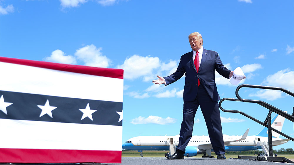 Trump in Mankato, Minnesota