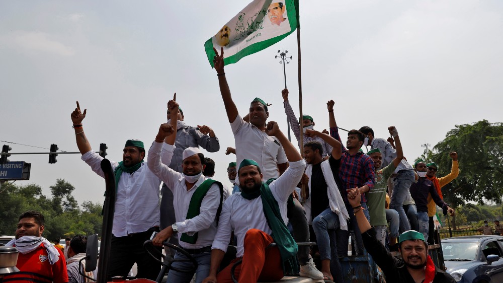 India farmers protest