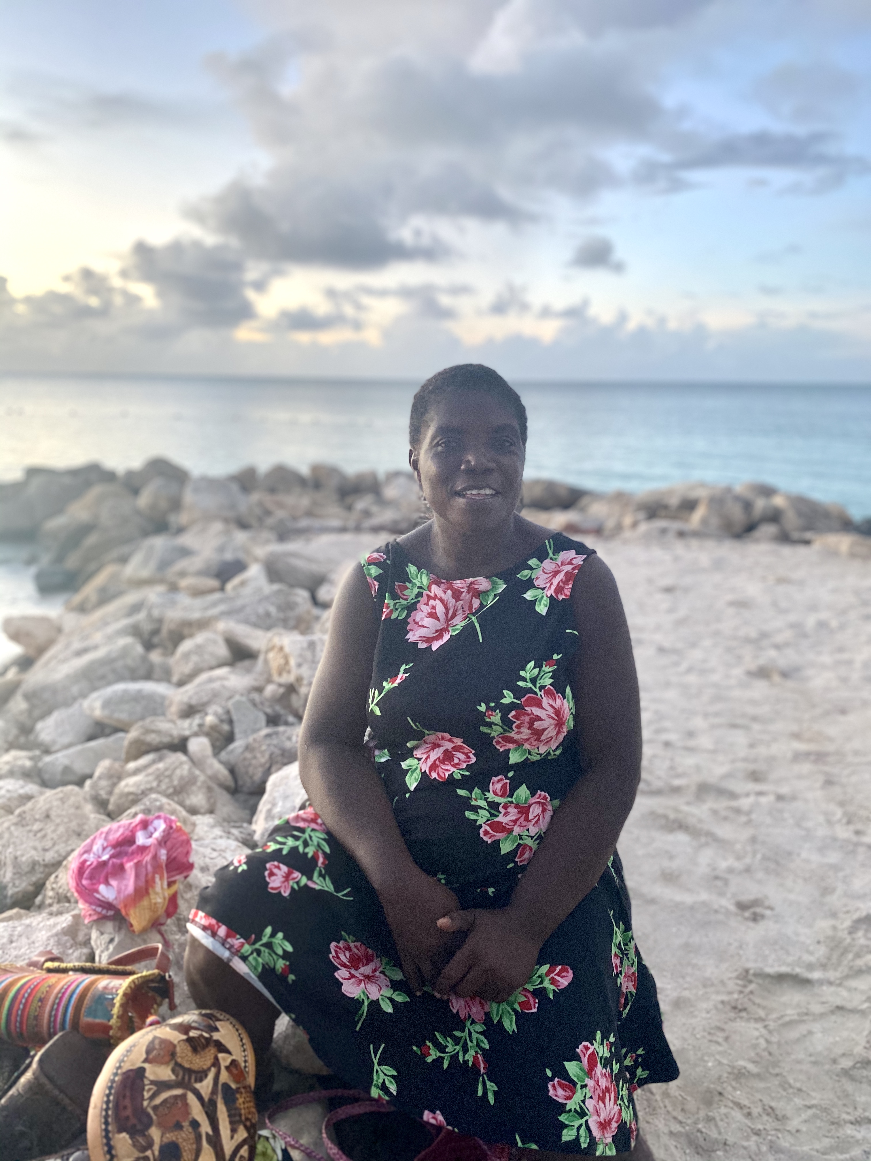 Osmilta Prince says everything she earns now goes on food for her family