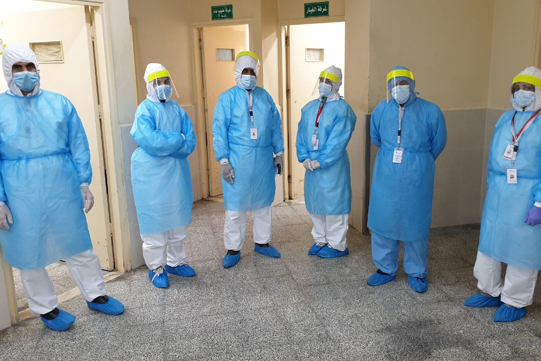 Medical workers in Gaza face a serious shortage of equipment to battle the quickly spreading COVID-19 outbreak [Walid Mahmoud/Al Jazeera]