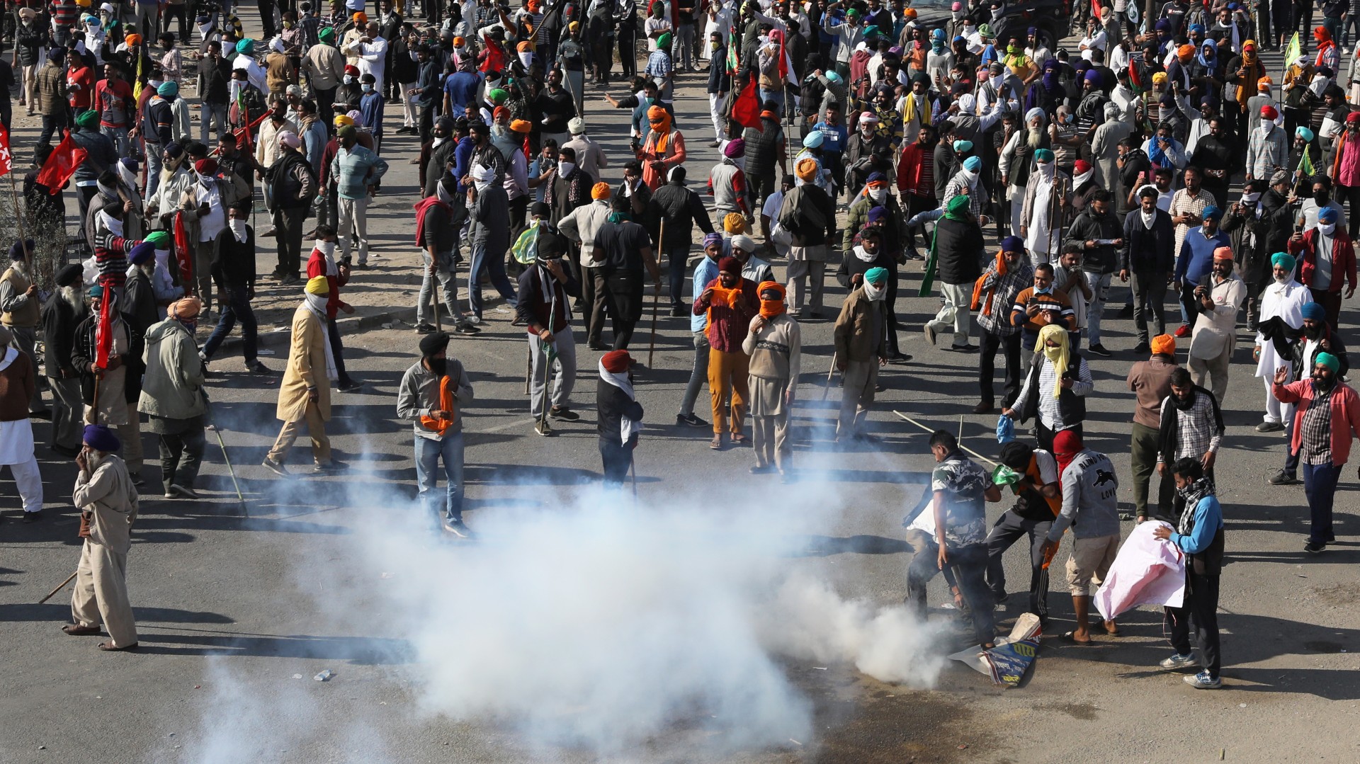 India farmers' protest