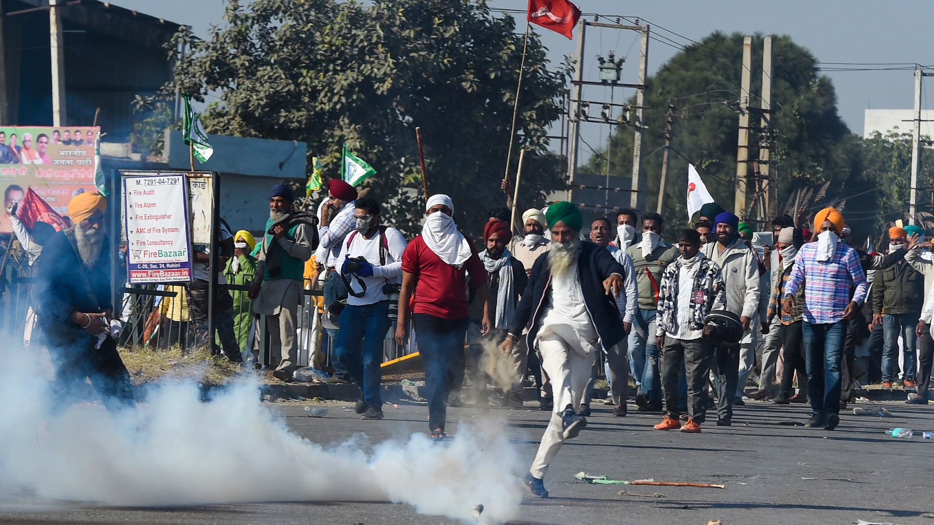 India farmers' protest